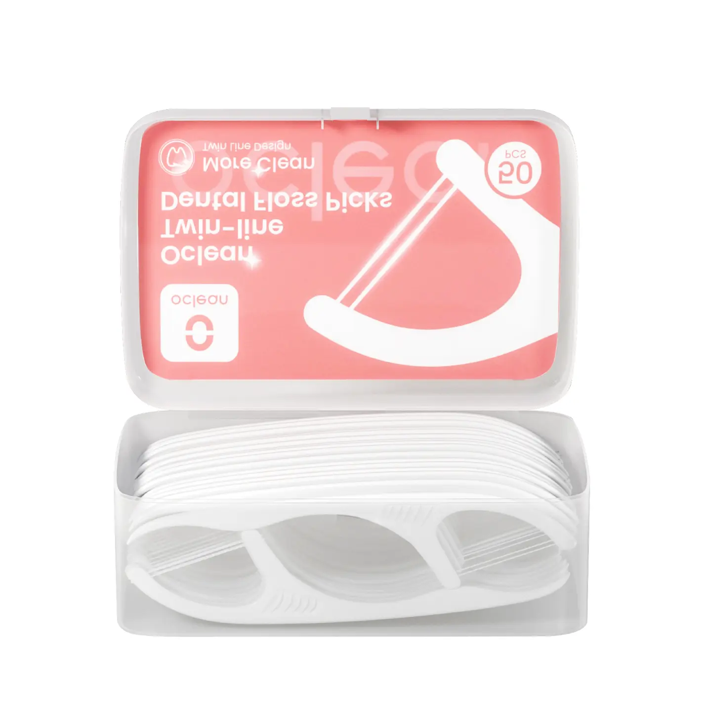 Oclean Twin-line Dental Floss Picks - 1ct - Image 4